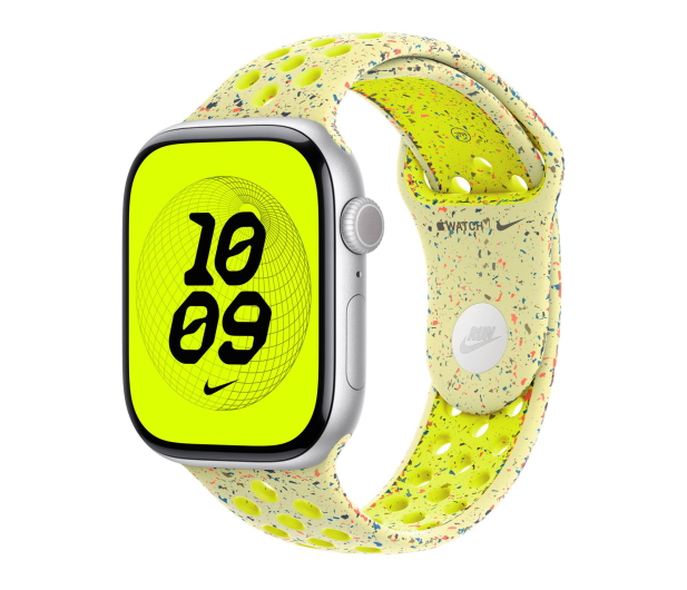 Apple Pasek sportowy Nike 46 mm S/M promienny zielonożółty - 1362574 - zdjęcie 2